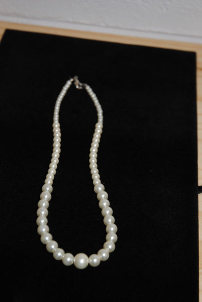 white NA pearl necklace