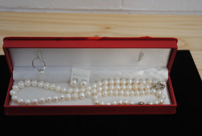 white NA pearl complete set