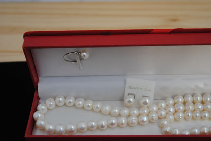 white NA pearl complete set