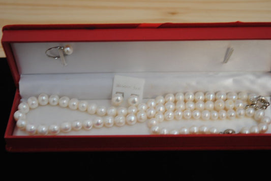 white NA pearl complete set