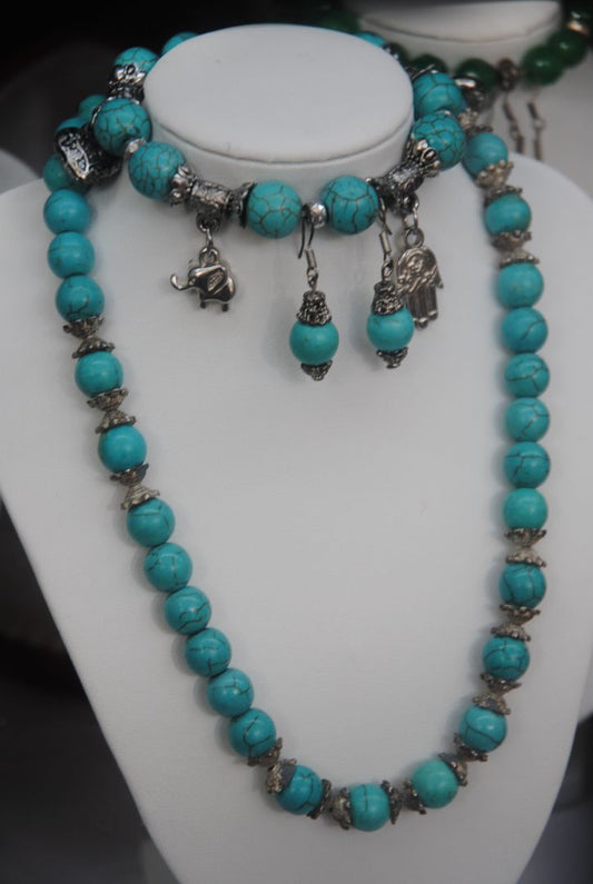 Turquoise NA turquoise set