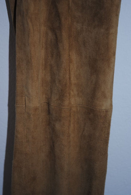 camel Fabiana Filippi suede pants, 46 EU