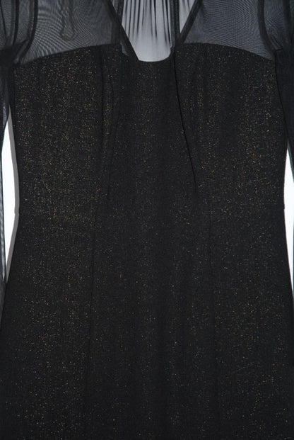 Maggy London sheer top dress