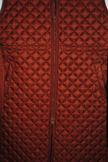 rust Athleta puffer vest