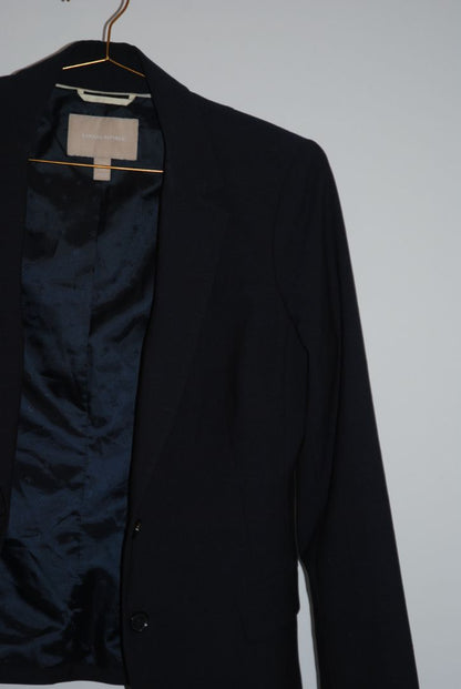 Banana Republic Navy Petite Blazer 10P