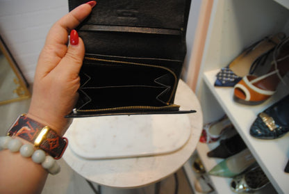 Louis Vuitton Black Epi Leather Wallet