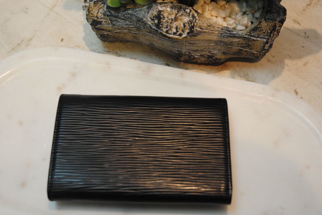 Louis Vuitton Black Epi Leather Wallet