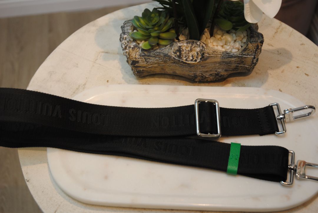 Louis Vuitton Black Adjustable Shoulder Strap