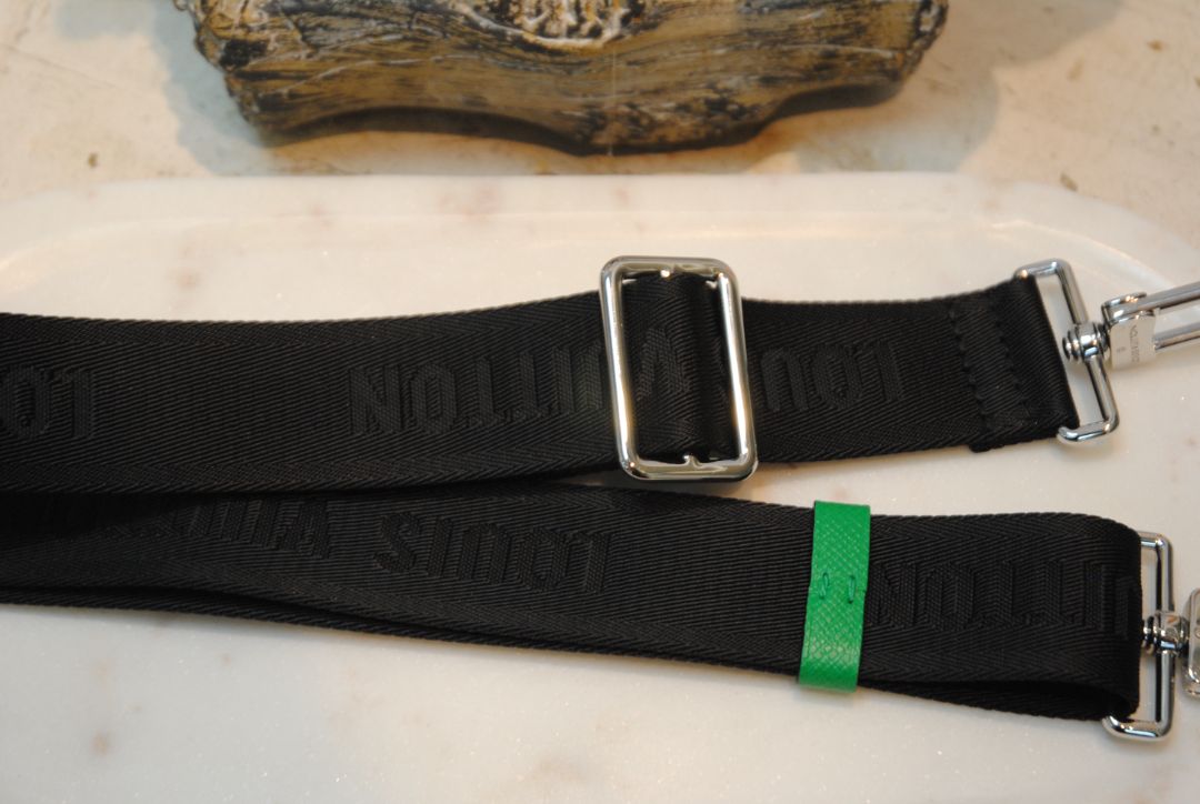 Louis Vuitton Black Adjustable Shoulder Strap