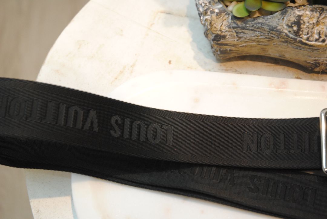 Louis Vuitton Black Adjustable Shoulder Strap