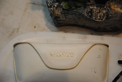 Brown Tortise Valentino rockstud sqaure sunglasses