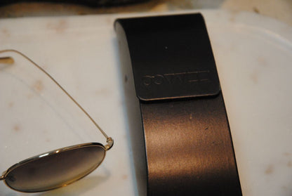 brown gradient Oliver Peoples round metal frame