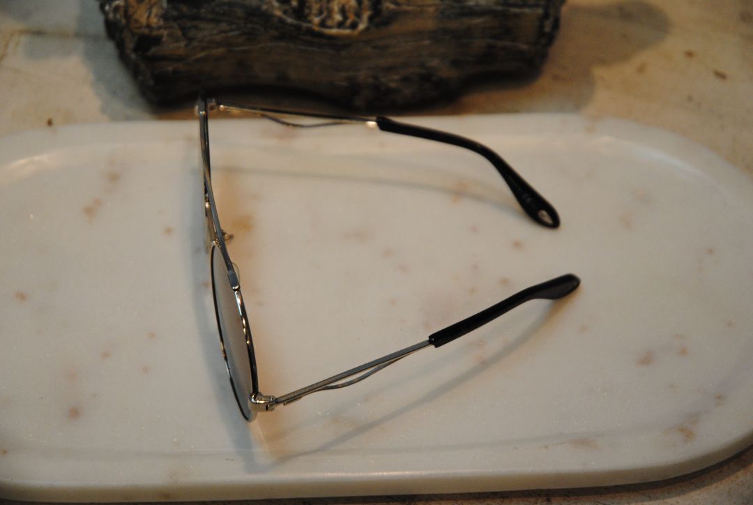 Givenchy City Silver round metal shaped sunglasses