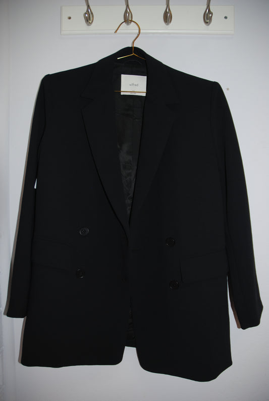 black Wilfred / Aritzia blazer, 2XS