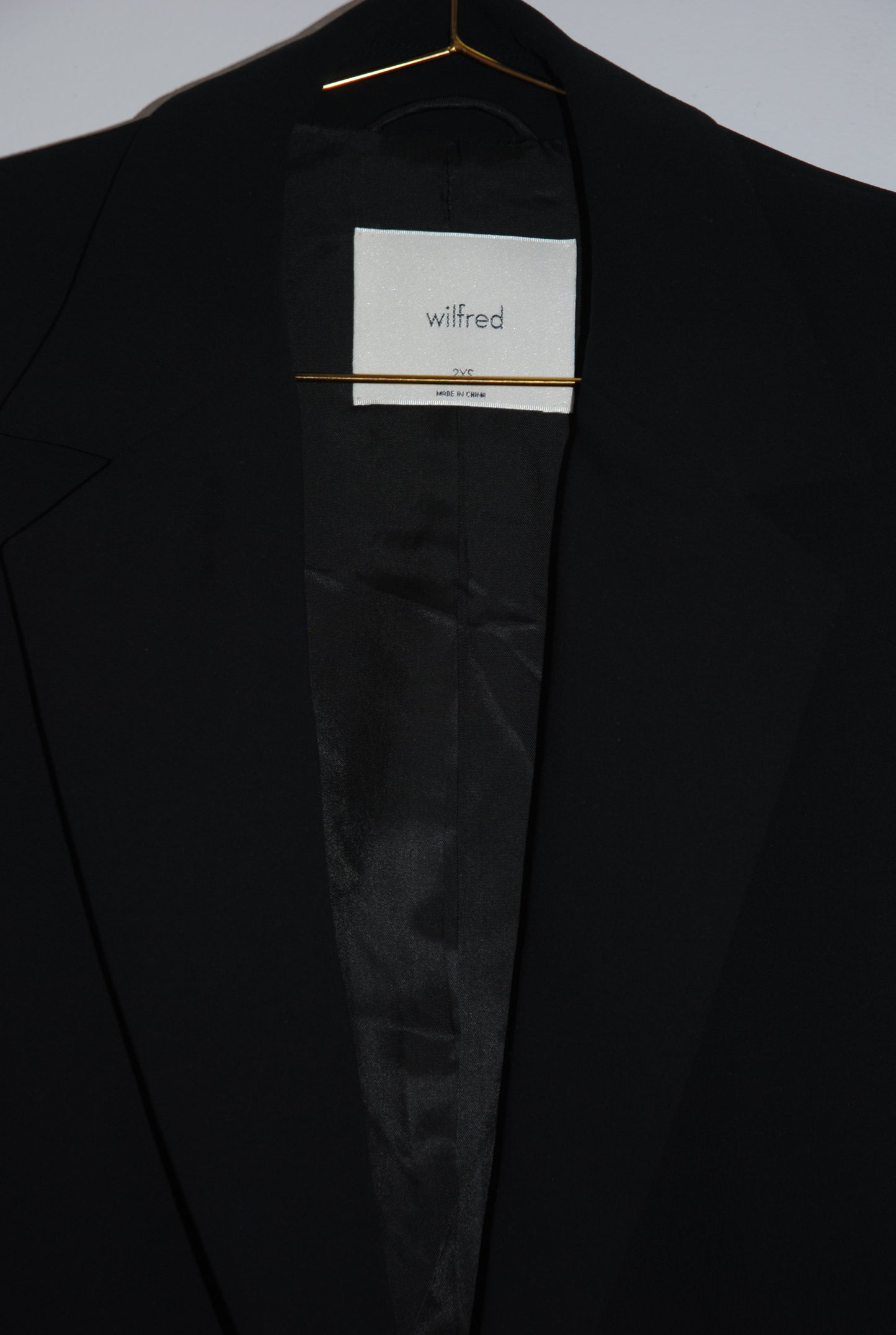 Wilfred Black Double Breasted Blazer 2XS