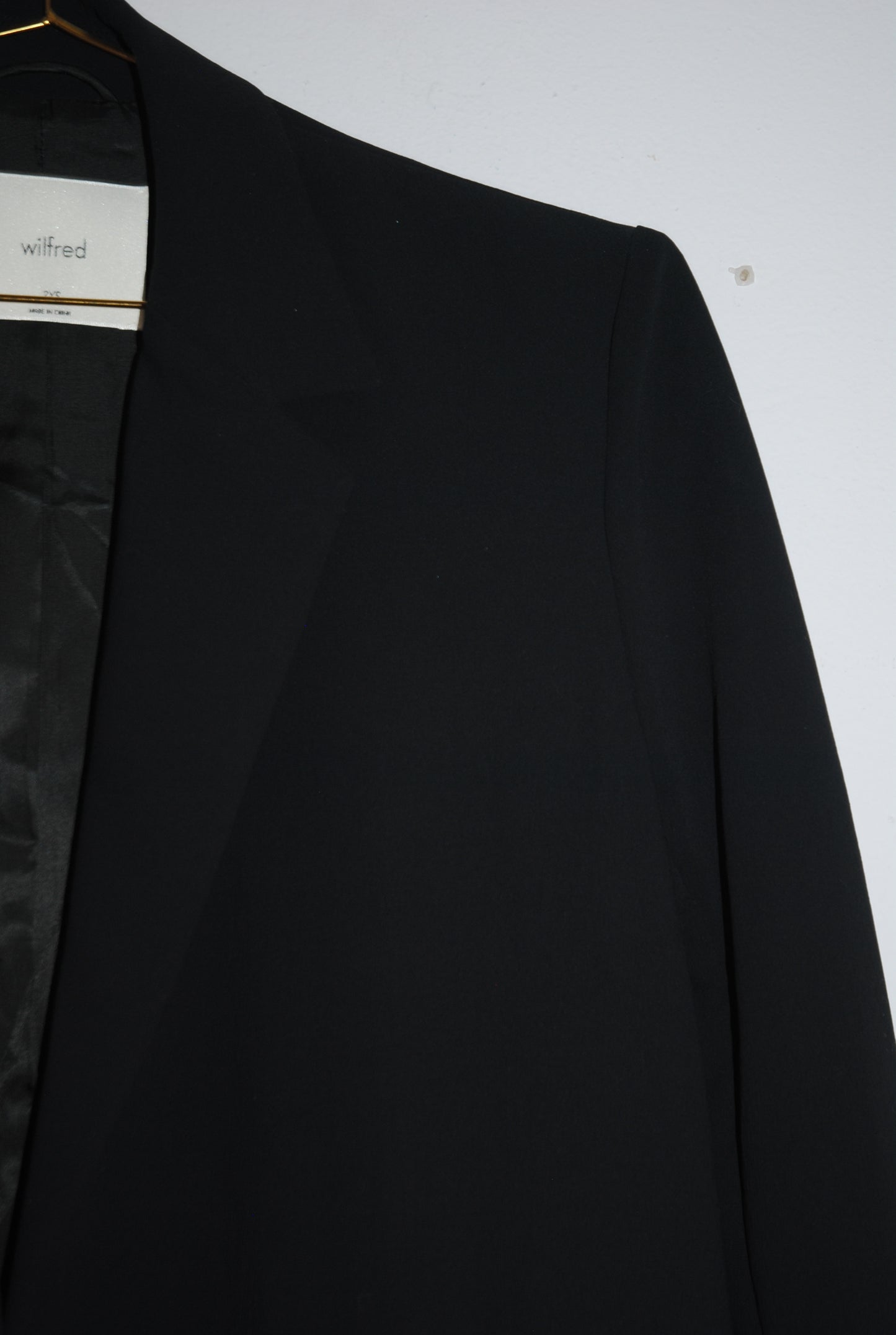 Wilfred Black Double Breasted Blazer 2XS