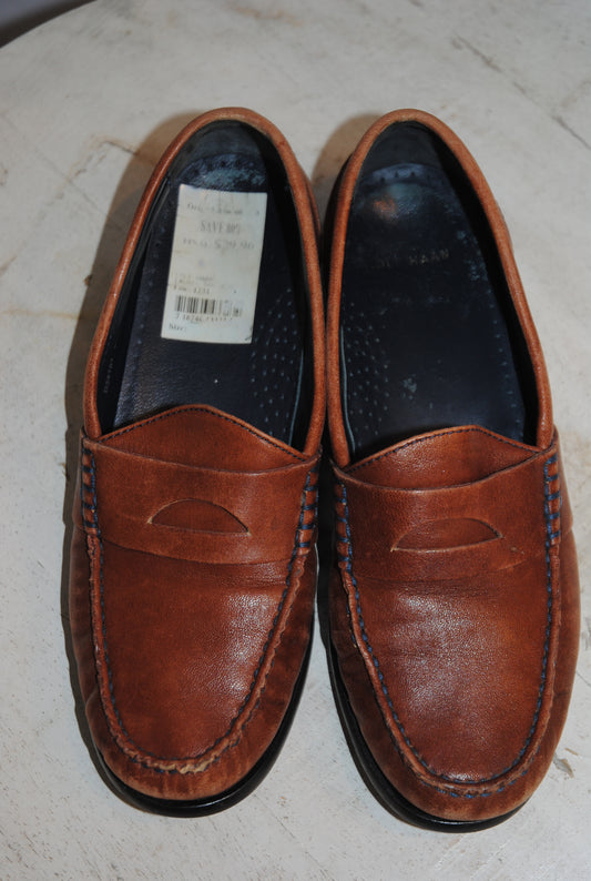 brown Cole Haan loafers, 5.5