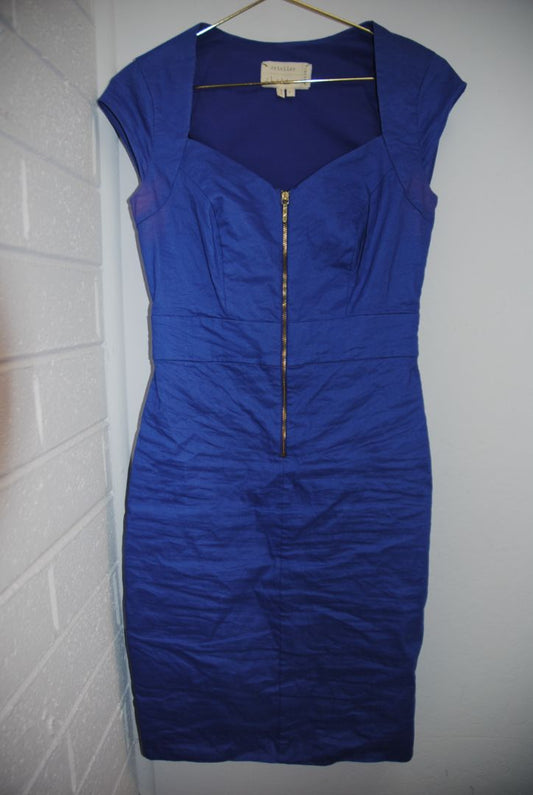 blue Artelier cocktail dress, 6