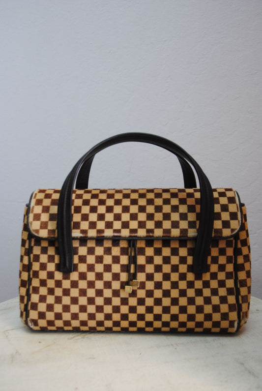 caramel brown Louis Vuitton vintage handlebag, S