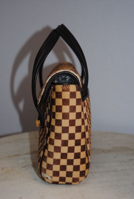 caramel brown Louis Vuitton vintage handlebag, S
