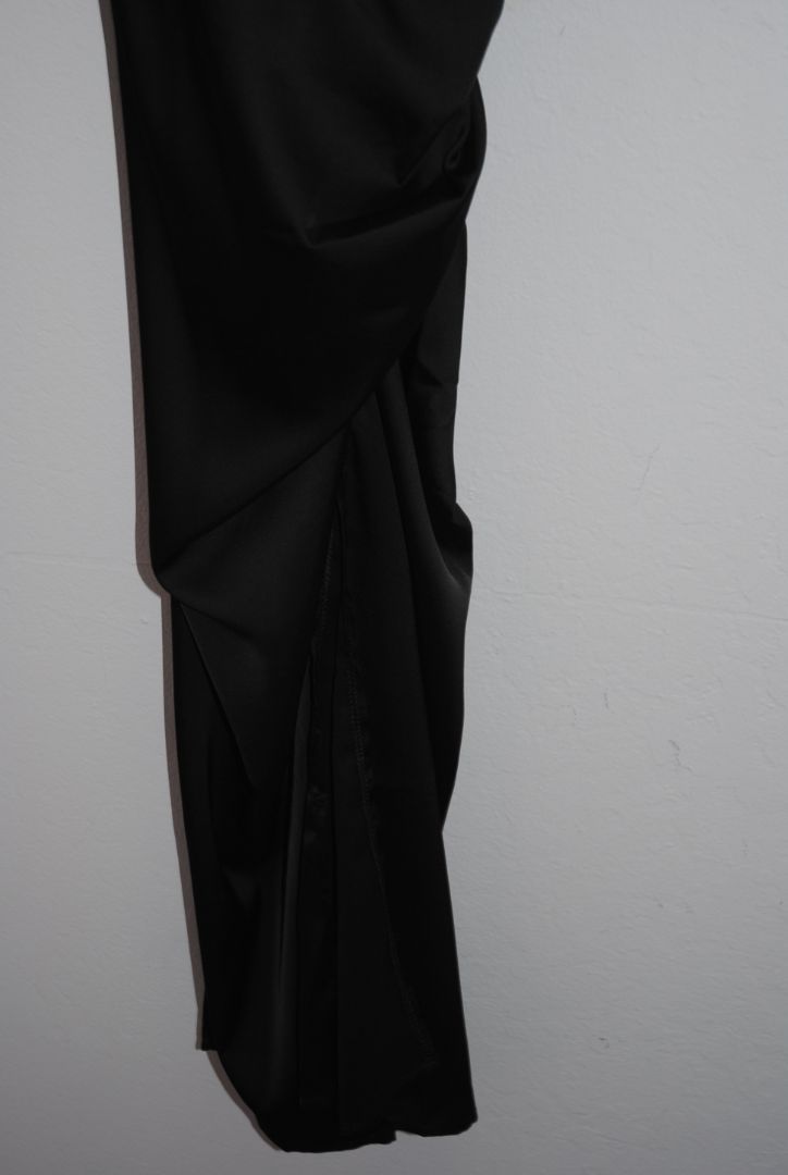 black Hidden Brand strappy silk dress, S,M,L & XL