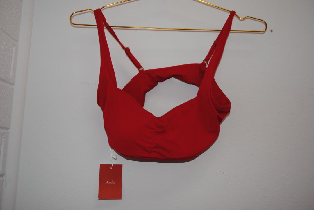 red Andie bikini set, S & M