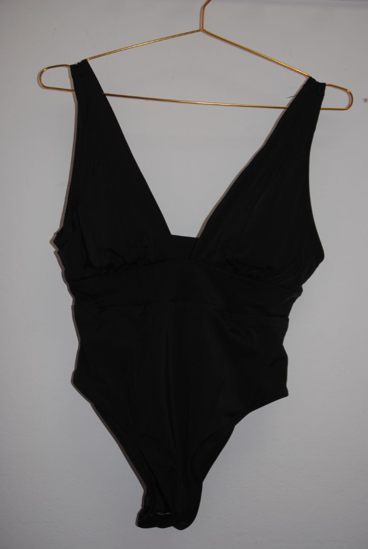 black Andie one piece swimwear, M