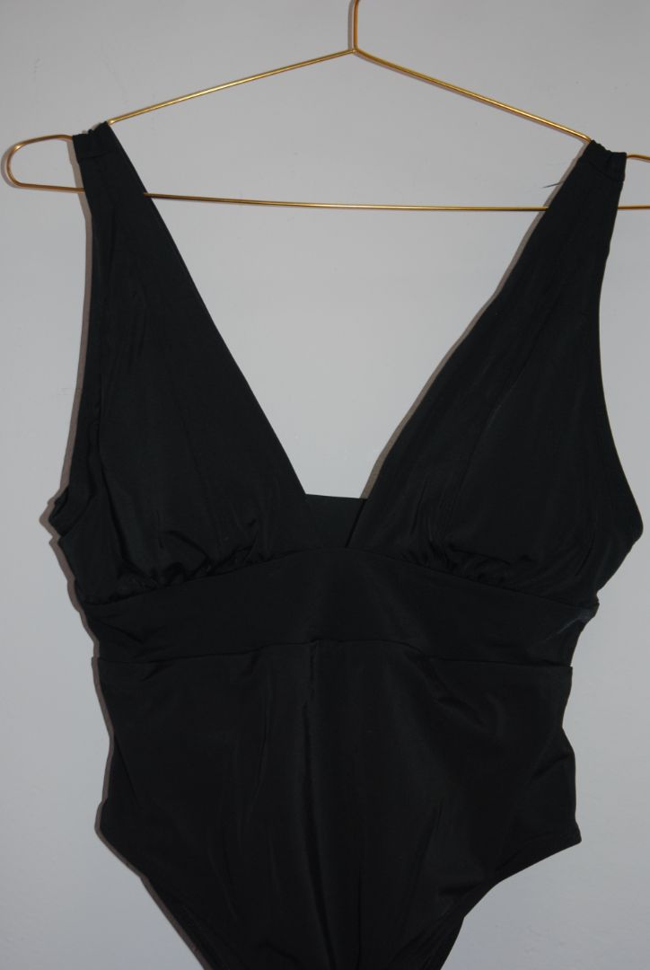 black Andie one piece swimwear, M
