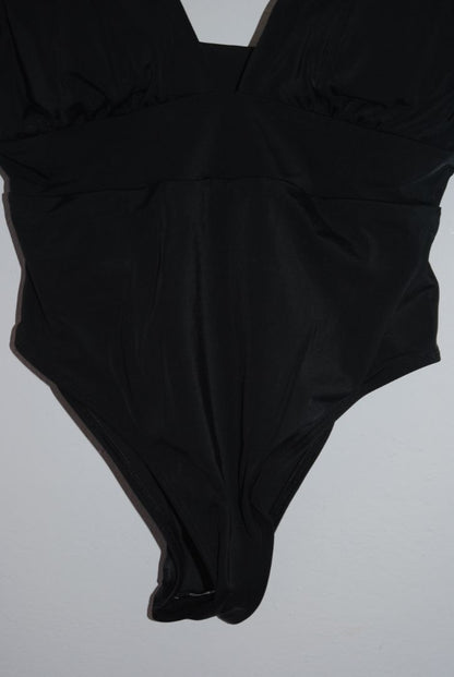 black Andie one piece swimwear, M