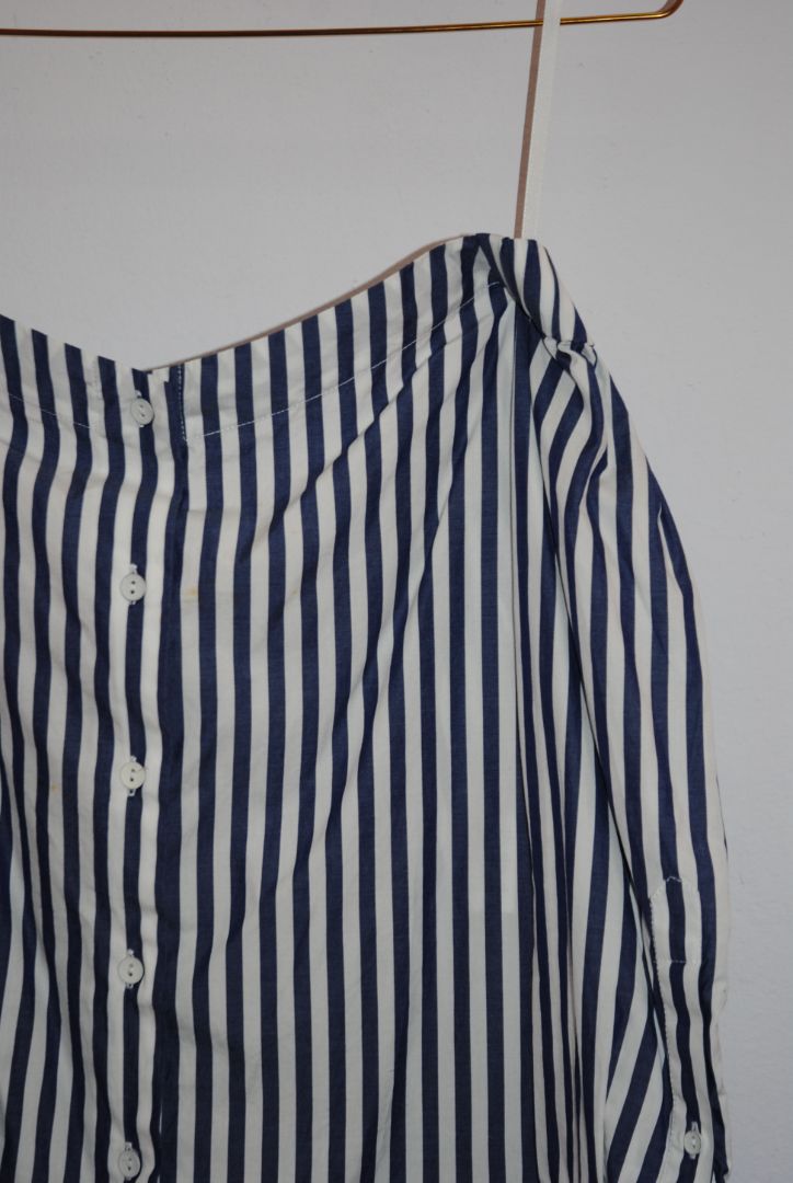 Rag & Bone pinstripe off shoulder