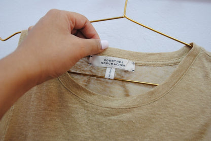 Dorothee Schumaccer linen cashmere top
