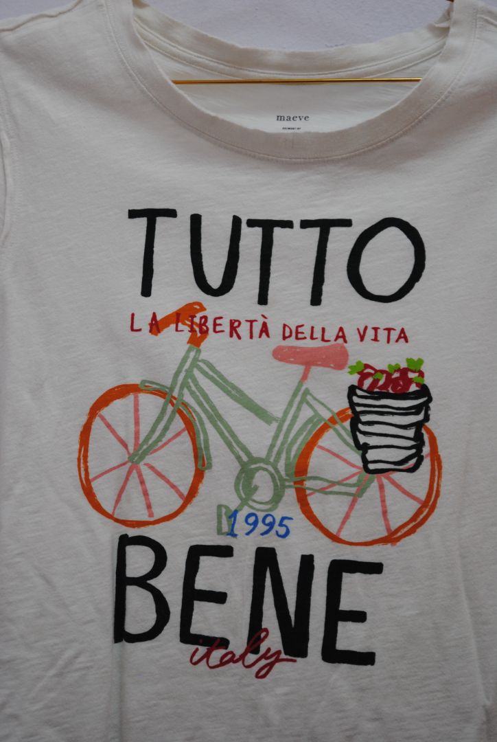 Maeve tshirt italian bike