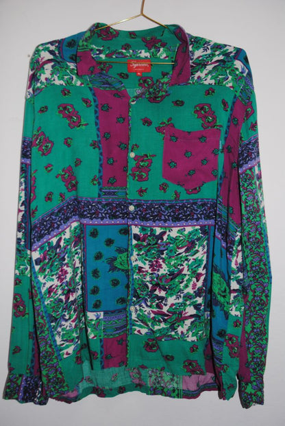 SUPREME floral button up