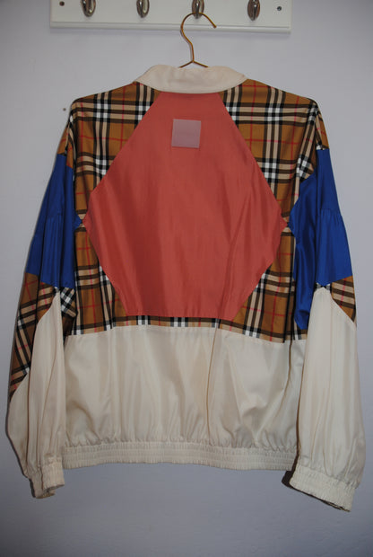 multi color Burberry  windbreaker jacket, L