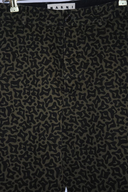leopard MARNI animal print pants