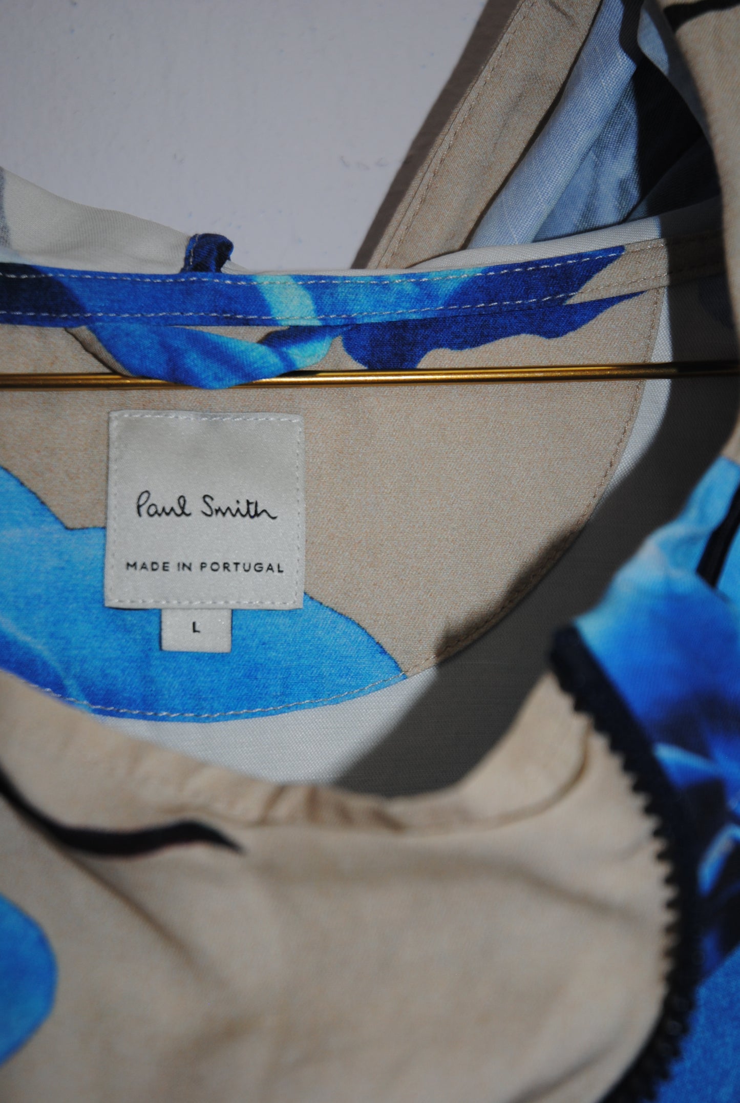 blue multi Paul Smith  windbreaker jacket, L