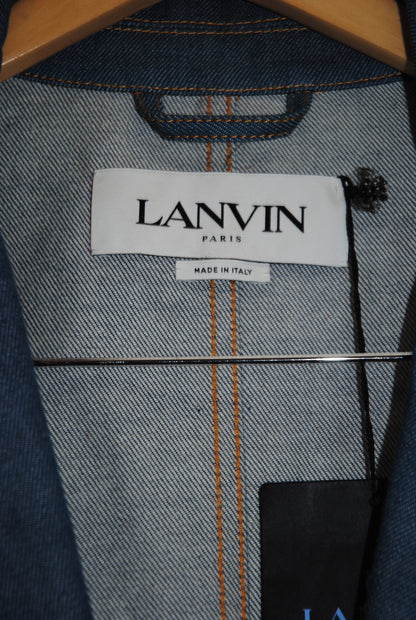 blue denim  Lanvin denim coat, L