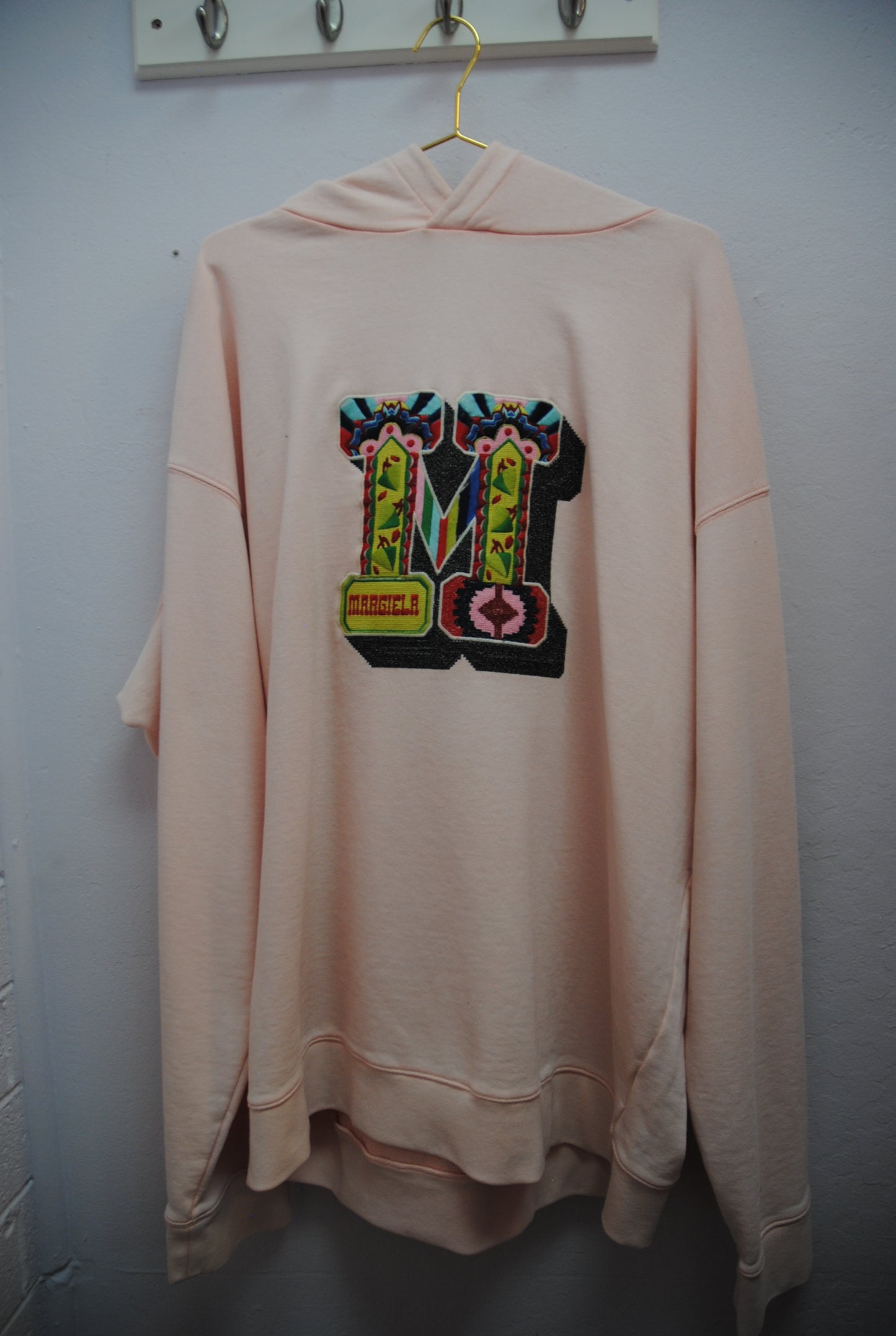 soft blush pink  Maison Margiela  hoodie, US 10