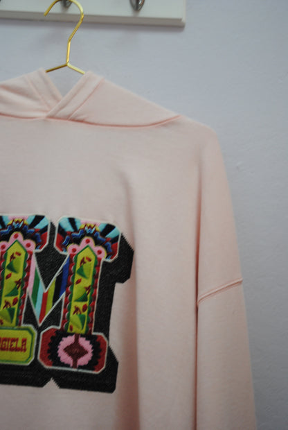 soft blush pink  Maison Margiela  hoodie, US 10