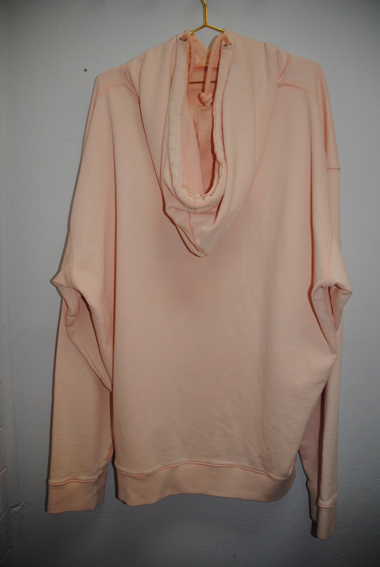 soft blush pink  Maison Margiela  hoodie, US 10