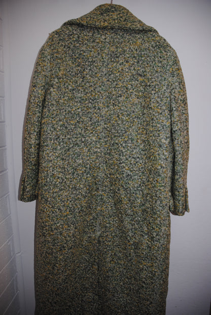 green multi  Burberry  coat, US 12