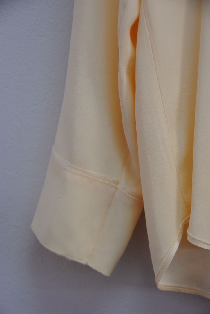 Forte_ Forte silk v neck blouse