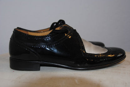 Lanvin bi color loafers