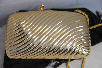 Saks Fifth Avenue vintage minaudiere evening clutch