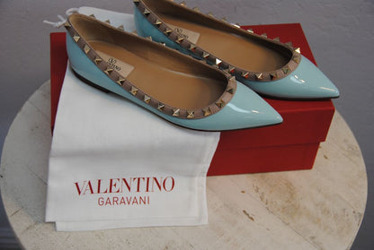 Valentino rockstud flats