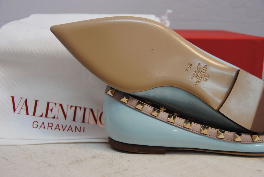 Valentino rockstud flats