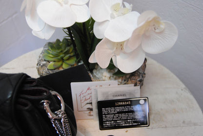 Chanel bubble quilted accordion flap bag