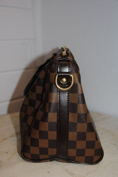 Louis Vuitton Ebene Speedy Bandouliere 25 with strap