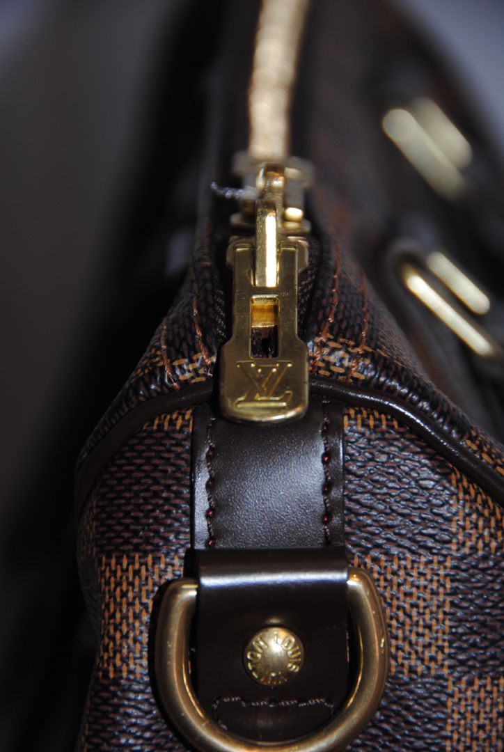 Louis Vuitton Ebene Speedy Bandouliere 25 with strap