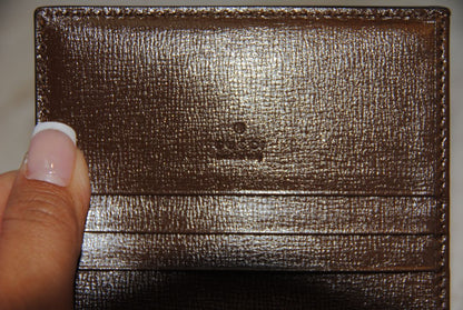 Gucci 1961 GG Supreme Web Compact Wallet